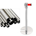 U Type Stainless Steel Queue Made In China Traffic Safety Products Parking Barrier, Amazon Best Seller Traffic Stanchion barrier